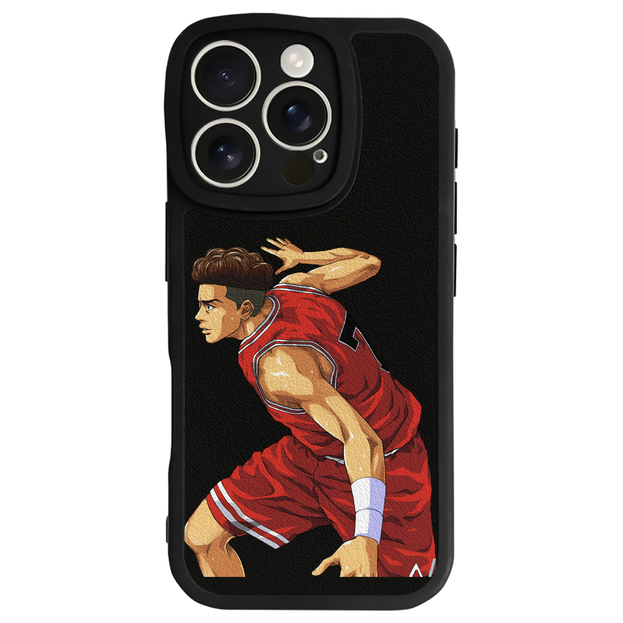 （画像用） SLAM DUNK／スラムダンク 【iPhone 16シリーズ対応】シリコンスマホケース（レザー調） 材質：シリコン